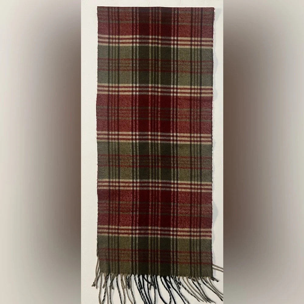Christian Dior Cashmaire Plaid Scarf